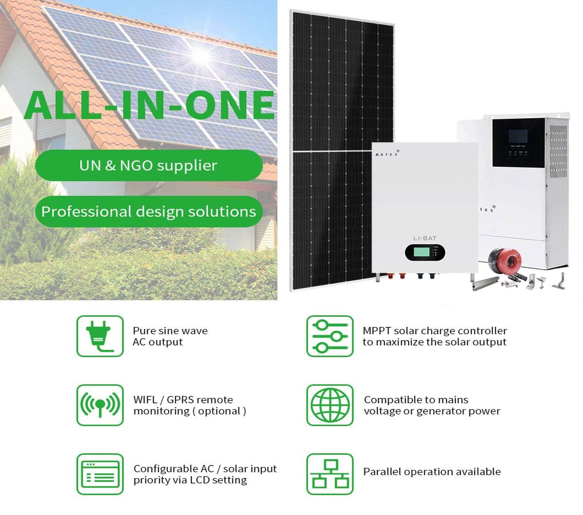 Solar Kit Energy System Komplett 10KWh Off Grid1