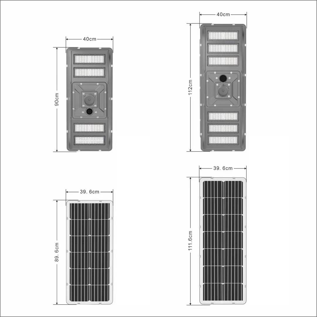 Energy Saving Garden Road Solar Light High Lumen Outdoor 30W 40W Solar Street Light  7